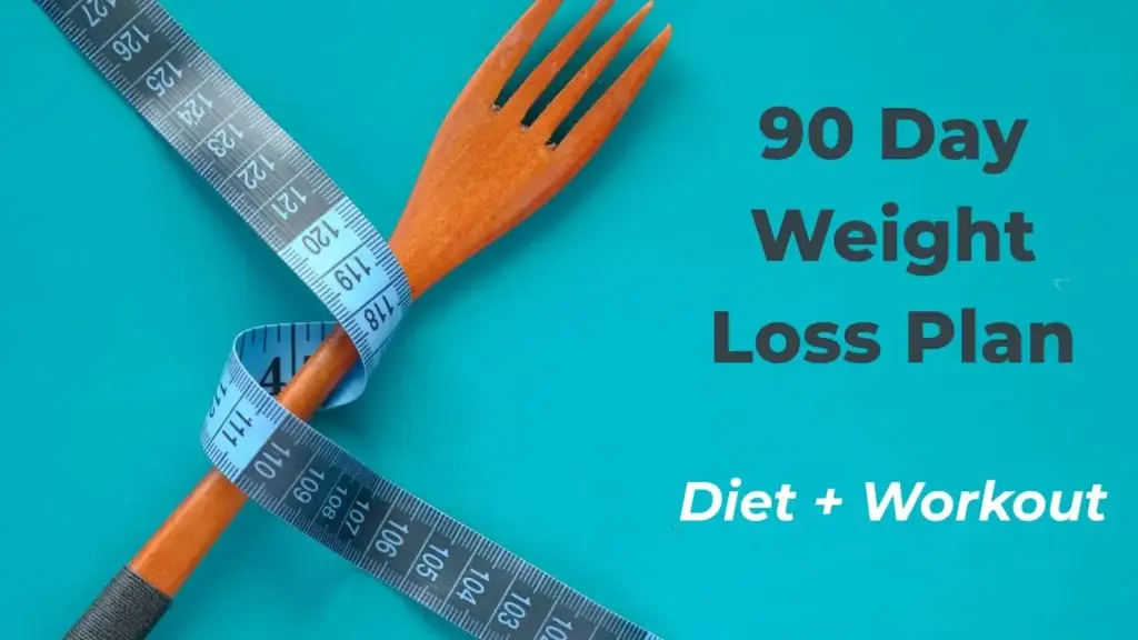 90 Day Weight Loss Plan for Women (Diet + Workout)