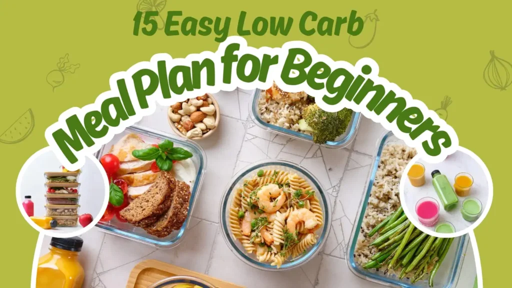 15 Easy Low Carb Meal Plan for Beginners
